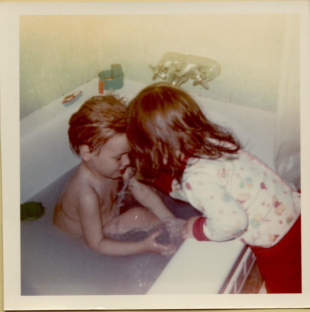 Bath Time 1973 Tim Musa