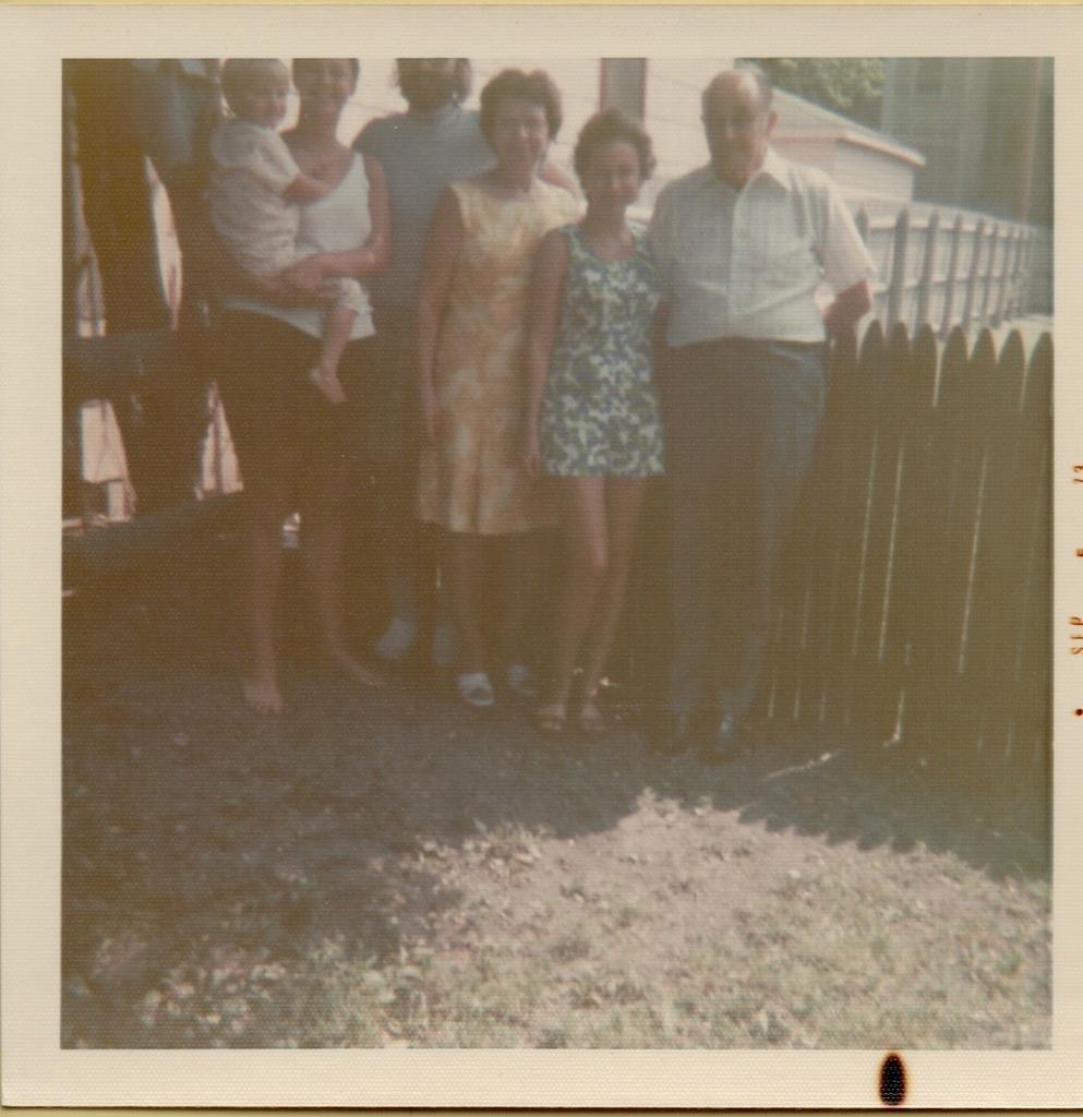 Ken & Wilma Baxter, Bev & Douglas Clothier Bob Jeff Tim & Karen Musa 1973