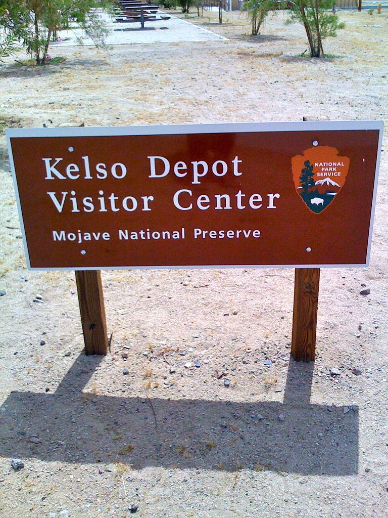 Crossing the Mohave to Las Vegas @ Kelso Depot