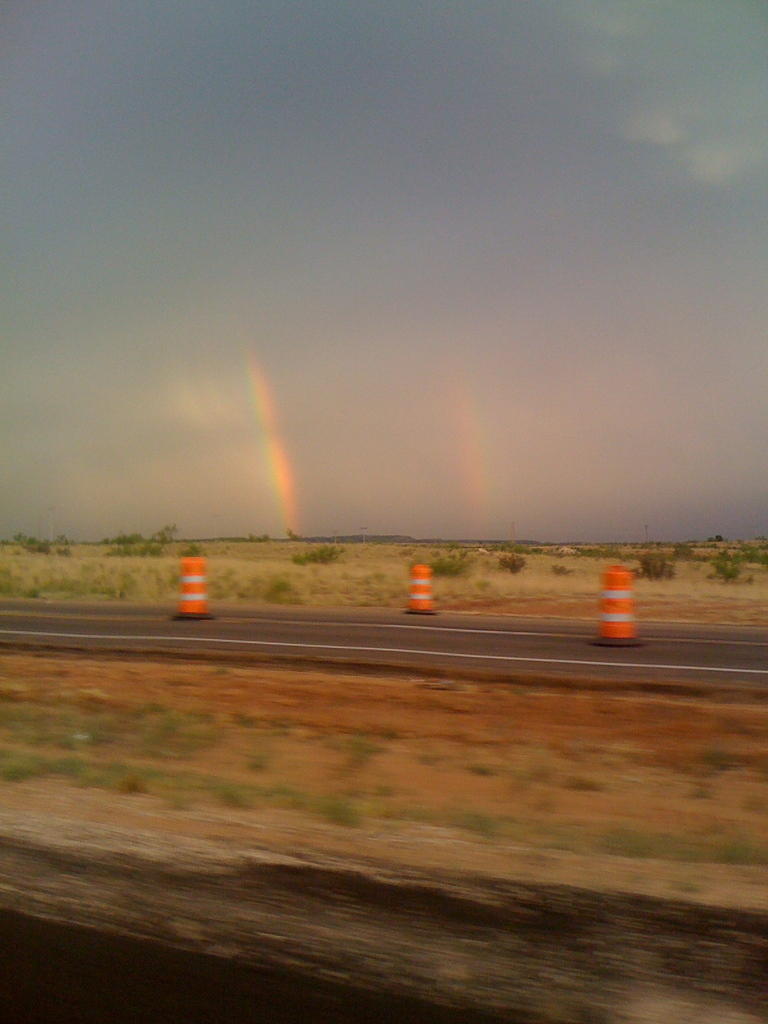 Rainbows to the right