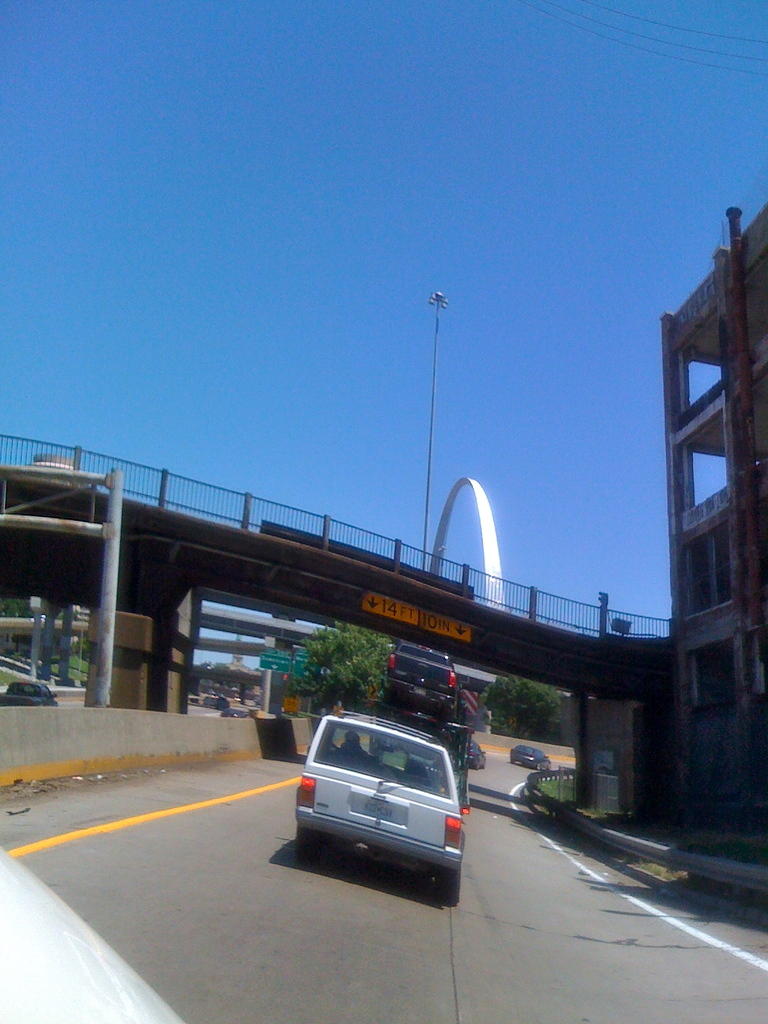 The Arch -- almost home