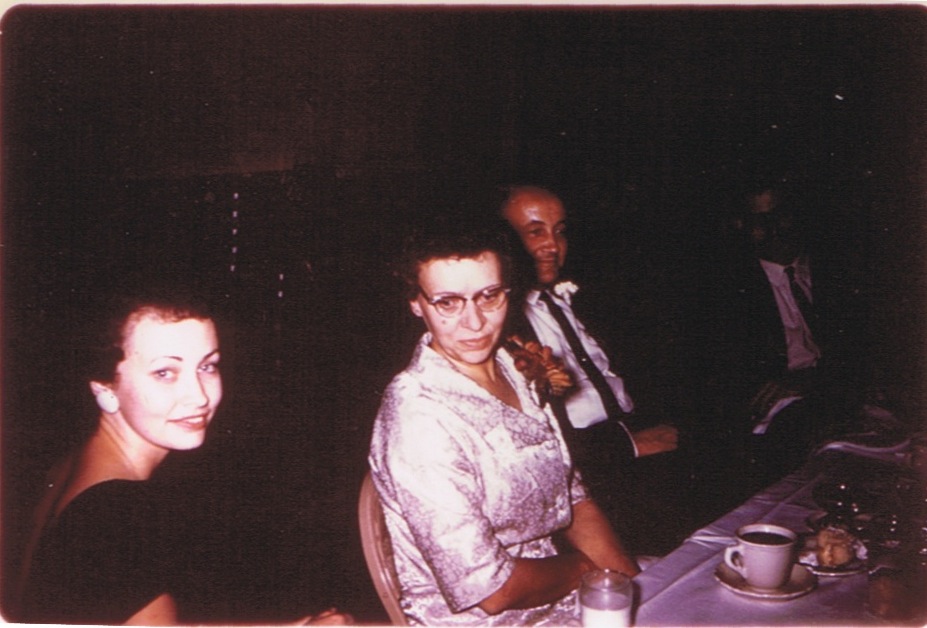 Bev Brandau, Wilma & Ken Baxter 9/16/1961