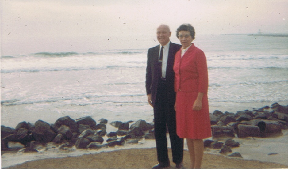 Wilma Baxter & Mr. Kolberg Calif 1/1967