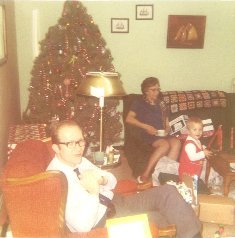  Bob & Jeffrey Musa, Wilma Baxter Christmas '68