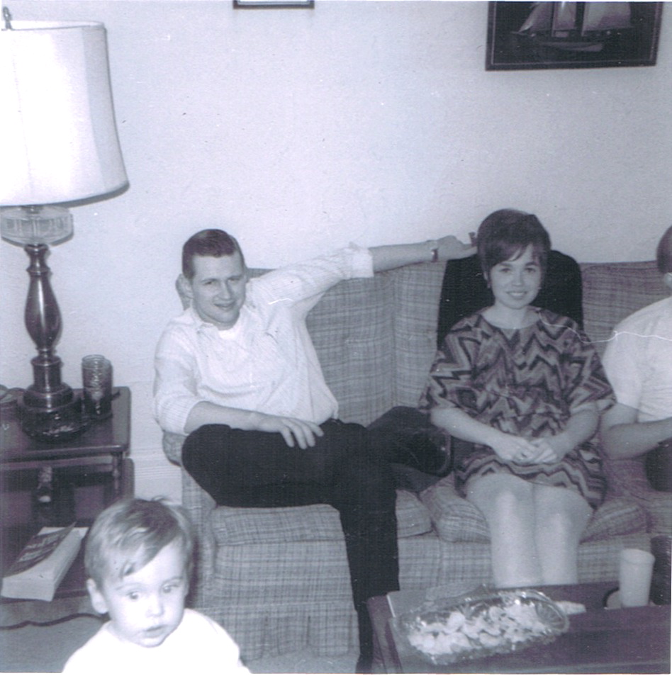 Denny, Sue & Scott Parent Nov 1967
