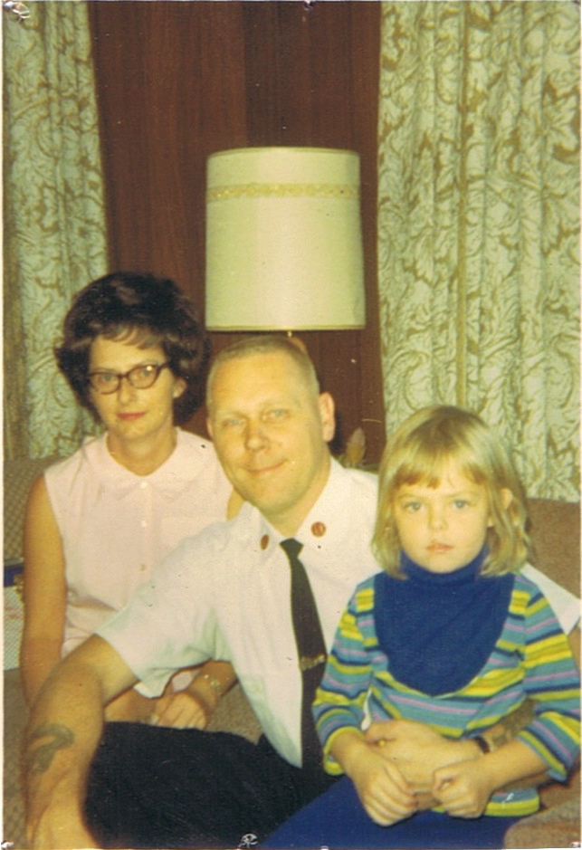 Gladys, Bob & Melissa Markowski 1969