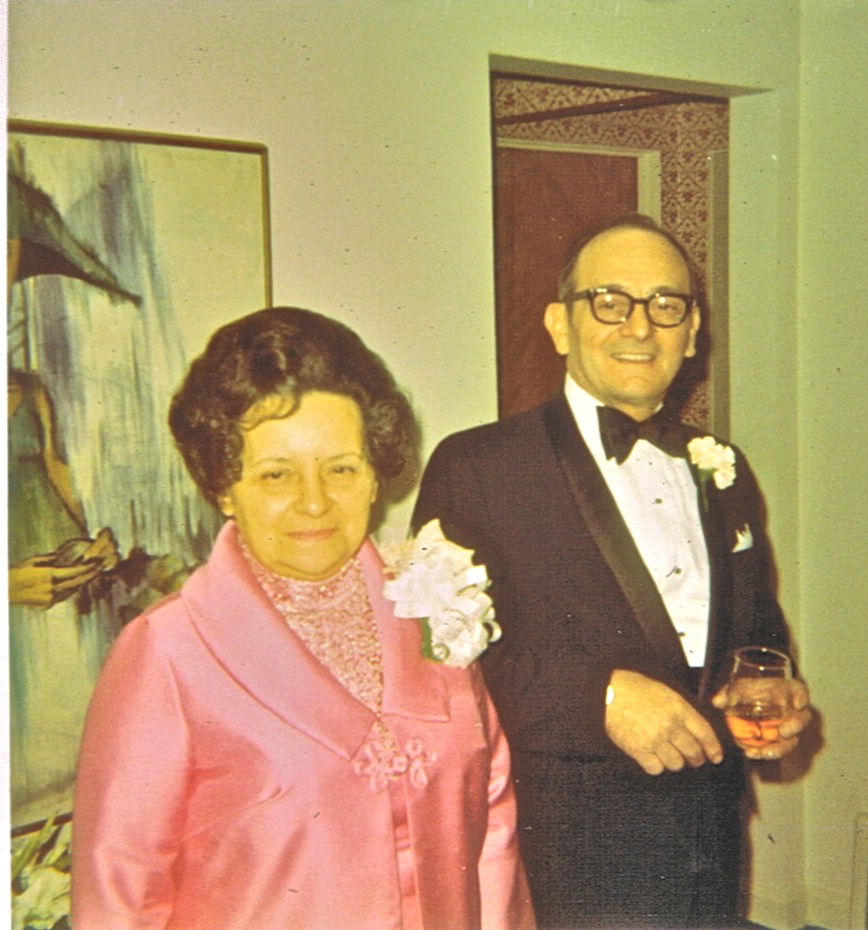 Florence & Steve Leonardo @ Steve & Joy Baxter Wedding 2/8/1971