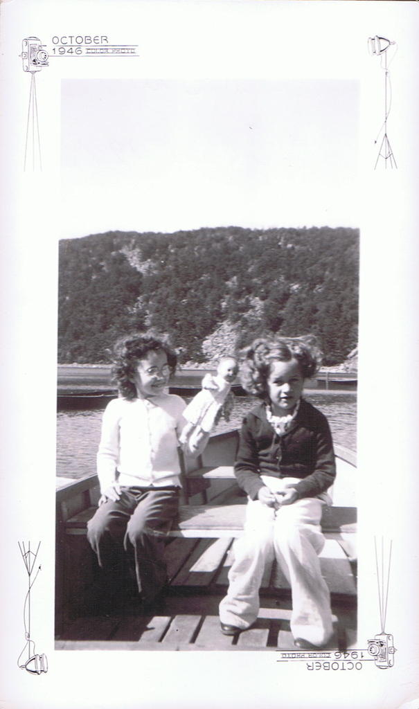 Karen & Beverly Baxter 10/1946