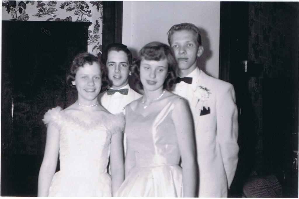 Charleen Sundeen, Gary Dausey, Lois Tuttle & Bob Musa 9/8/1956