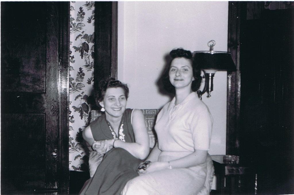 Marge Musa & Gladys Markowski 9/8/1956