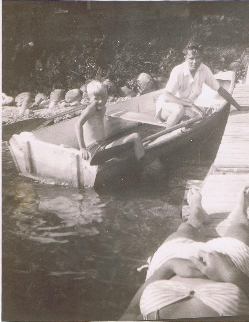 Bobby & Otto Musa, Susan Ziffrin Crystal Lake WI 1945