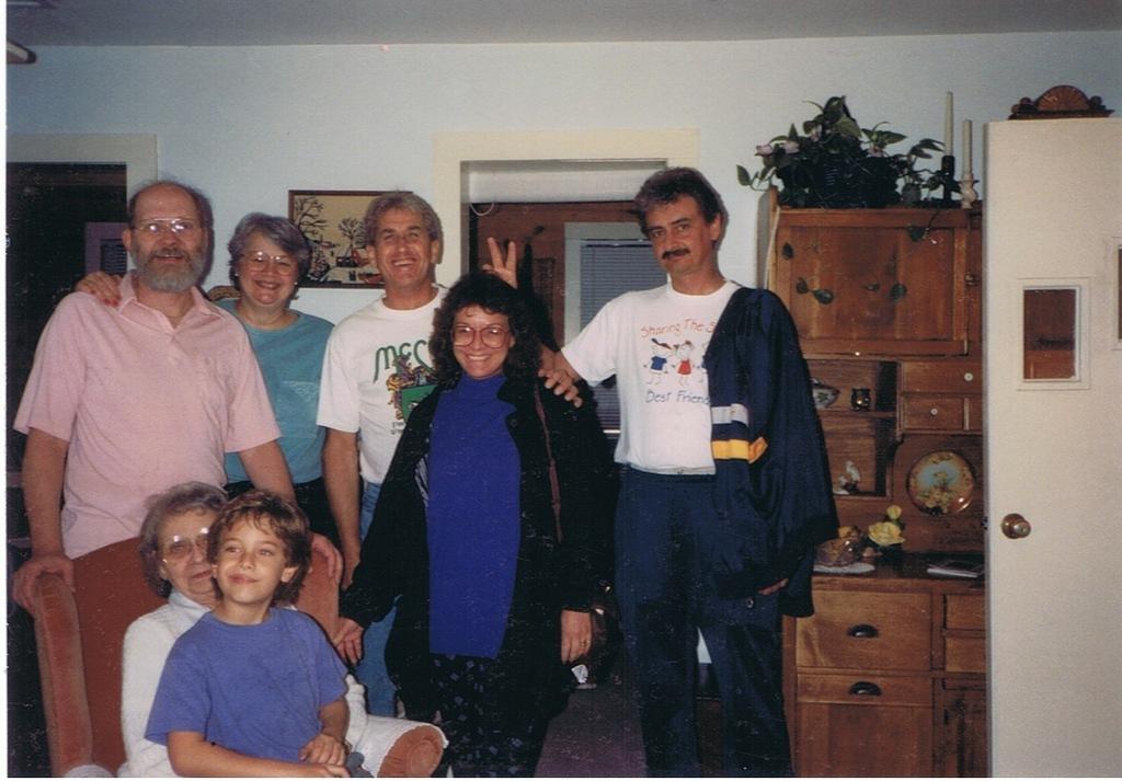 Bob & Karen Musa, Wilma Steve Joy & Chris Baxter, Darrell McCoy Baclif TX 1991