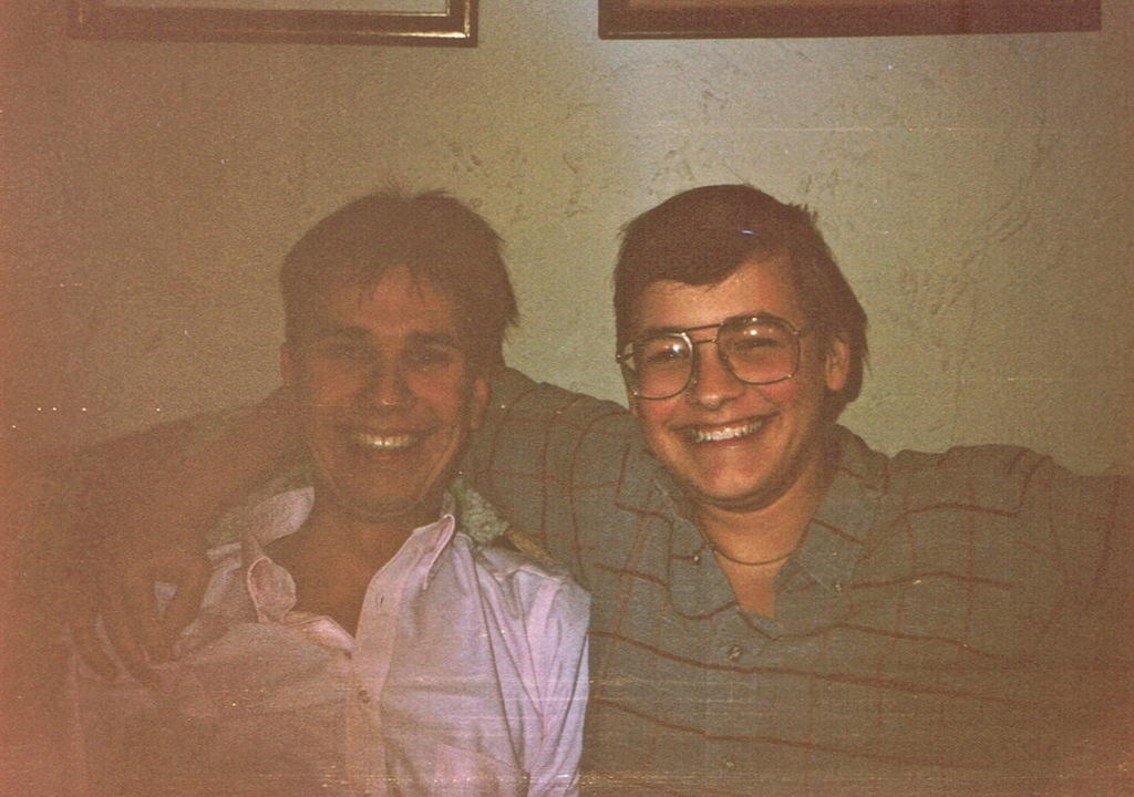 Jeff & Tim Musa Christmas 1989