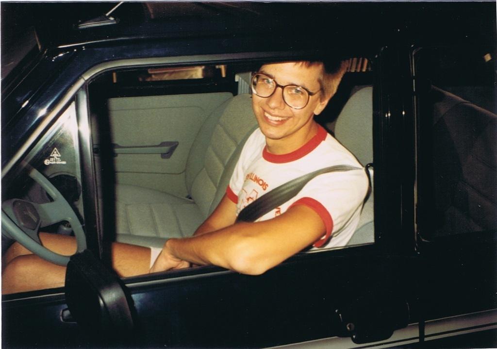 Jeff's New Yugo 6/1989 Leaving for Lakeside Ohio