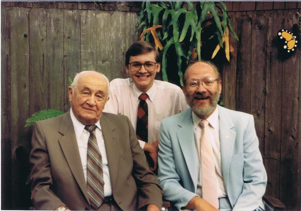 Ken Baxter, Tim & Bob Musa,  Houston 1989