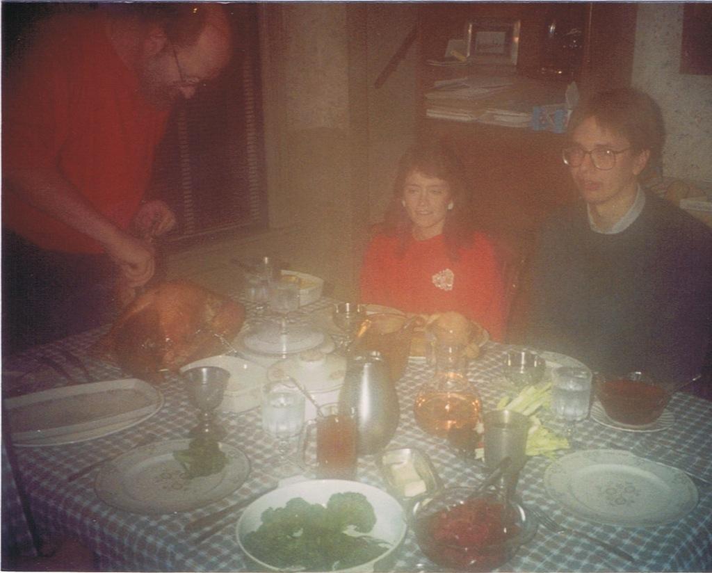 Bob Smi & Jeff Musa Thanksgiving 1991