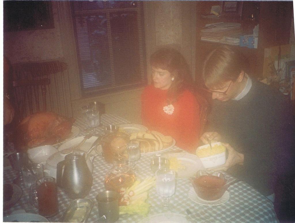 Sami & Jeff Musa Thanksgiving 1991