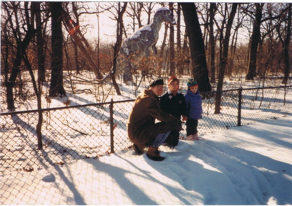 Jeff Musa Chris Baxter & Maya Anderson Zoo Trip late 1991