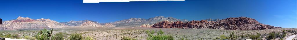 The view behind the Red Rock Visitor Center