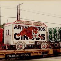 Circus Train Thru Park Ridge 1981-10