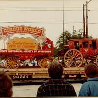 Circus Train Thru Park Ridge 1982-7