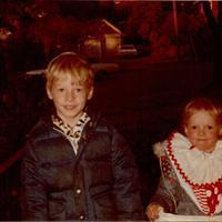 Leah & Norbert Jr Duckstein Halloween 1978