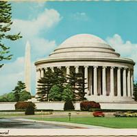 Postcard Jefferson Memorial