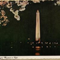 Postcard Washington Memorial