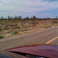 Crossing the Mohave to Las Vegas after Kelso Depot