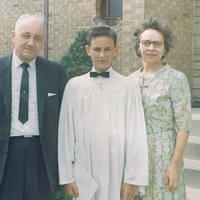 Ken, Wilma & Steven Baxter Confirmation 6/6/1965