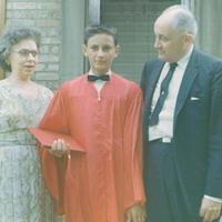 Wilma, Ken & Steven Baxter Graduation 6/10/1965