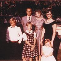 Fred, Mary, Ricky, Mary Louise & Jenny Mueller, Gladys Markowski 9/16/1961