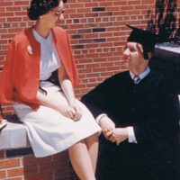 Karen Baxter & Bob Musa @ Bob's Graduation 5/61
