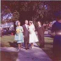 Linda Erickson & Gary Dausey @ Karen & Bob Musa Wedding 9/16/1961