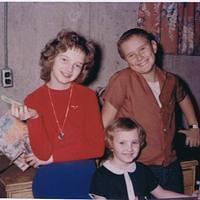 Mary Louise, Ricky & Jenny Mueller Jan 1966