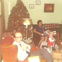  Bob & Jeffrey Musa, Wilma Baxter Christmas '68