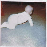 Timothy Musa learning to crawl