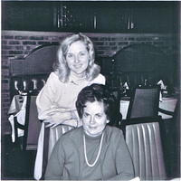 Doris Culver w/ daughter @ Steve & Joy Baxter Wedding 2/8/1971
