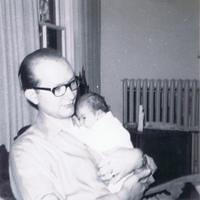 Daddy w/ Jeffrey Nov 1967