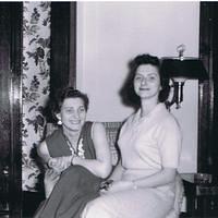Marge Musa & Gladys Markowski 9/8/1956