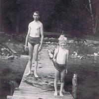 Otto & Bobby Musa Crystal Lake WI 1945