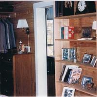 Bedroom in Bev & Darrell McCoy's Baclif House, '83
