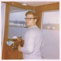 Houseboating 1st trip, Clinton IA 1972 Ken Lussenhop