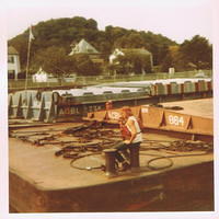 Houseboating 2nd trip, Clinton IA 1973 Tow Boat Hunk