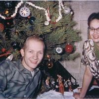 Bob & Karen Musa Christmas 1963