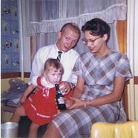 Bob Musa Karen Baxter & Jenny Mueller 9/1960