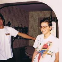 Jeff (leaving for Ohio) & Tim Musa 6/1989
