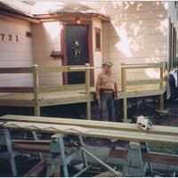 The Builder, Mr Hoppe - Porch Construction 1997