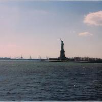 Liberty Island Karen's NY City Trip 1992