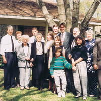 Family Gathered For Ken Baxter's Funeral 2/23/1992